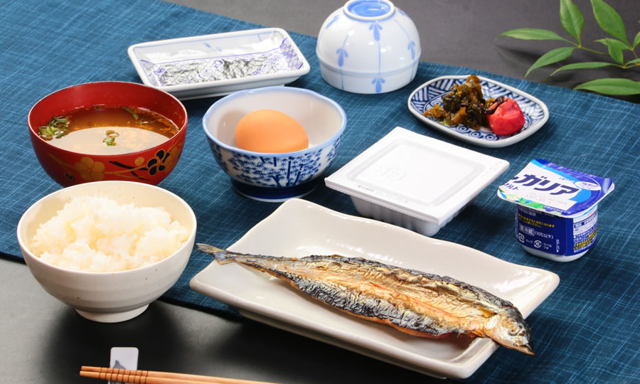 Japanese breakfast of the day
